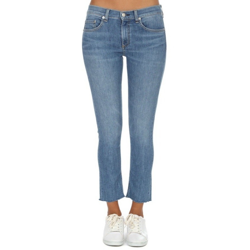 Rag & Bone Denim Women's Size 30 Lucky Rouge Blue Wash Ankle Skinny Jeans